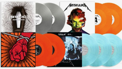 Metallica анонсировала новую серию релизов на цветном виниле